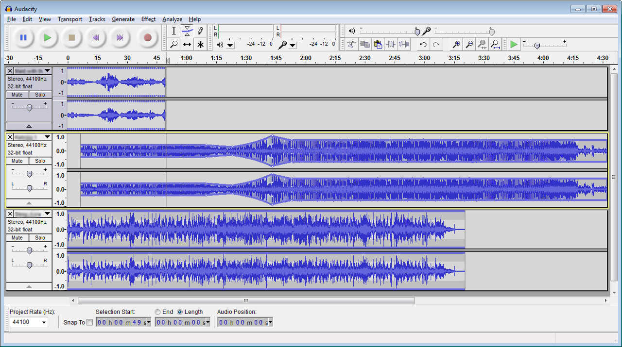 how to use audacity software